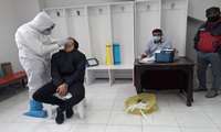 ازبازیکنان تیم فوتبال شهرداری آستارا  تست کرونا گرفته شد
